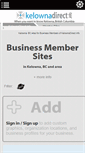 Mobile Screenshot of members.kelownadirect.info