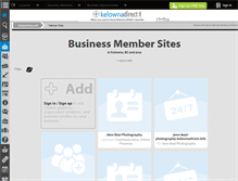 Tablet Screenshot of members.kelownadirect.info