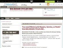 Tablet Screenshot of big-boar-cycles-inc-westbank.kelownadirect.info